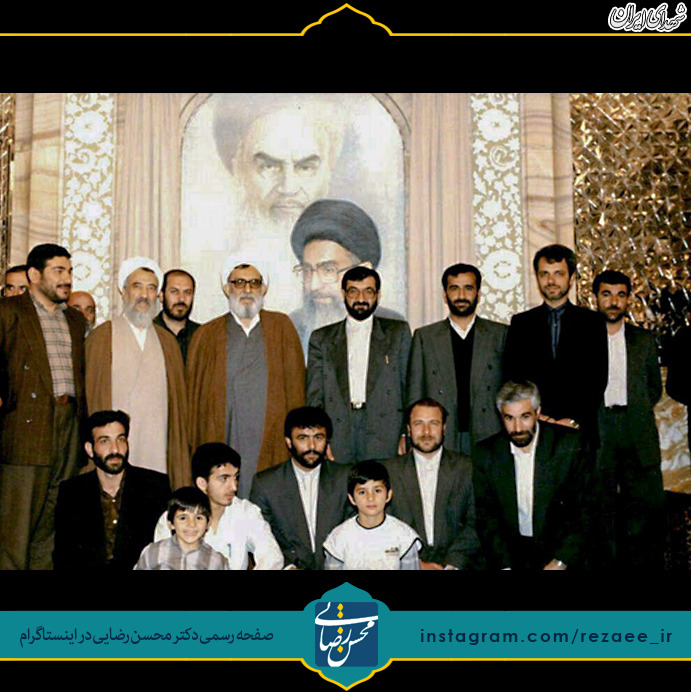 محسن رضایی، قالیباف و شمخانی در مشهد+عکس (شهدای ایران)