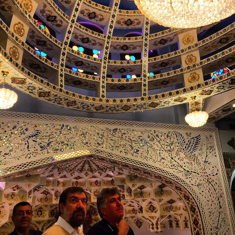 بازدید دکتر رضایی از خانه 300 ساله در اصفهان
