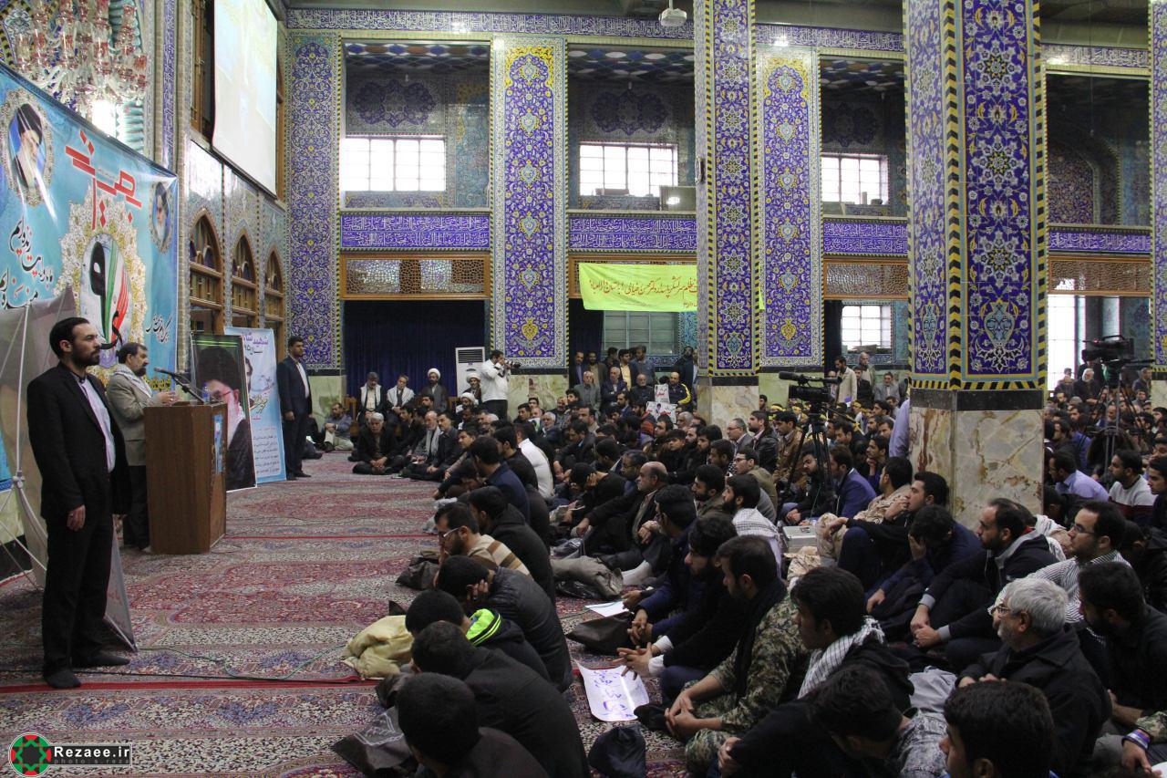 گزارش تصویری از سخنرانی دبیر مجمع تشخیص مصلحت نظام در سالروز حماسه نه دی در یزد