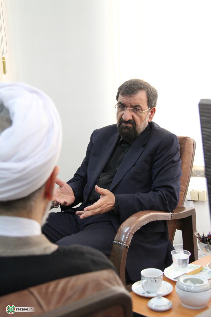 دیدار دبیر مجمع تشخیص مصلحت نظام با آیت الله اعرافی