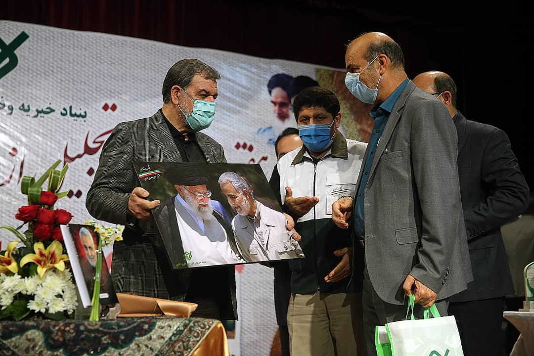 گزارش تصویری: حضور دبیر مجمع تشخیص مصلحت نظام در همایش سراسری خیرات نان درخرمشهر