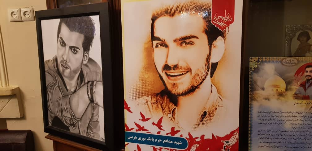 دیدار محسن رضایی با خانواده شهید مدافع حرم در رشت