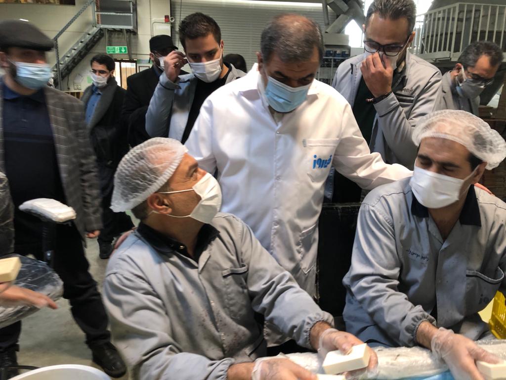 گزارش تصویری بازدید دکتر رضایی از گروه بهداشتی فیروز