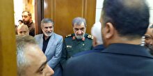 حضور سردار سرلشکر محسن رضایی در مراسم یادبود سردار علیرضا افشار