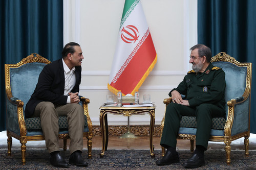 دیدار سردار سرلشکر محسن رضایی نماینده رهبر معظم انقلاب و دبیر شورای عالی امنیت ملی با عاصم منیر، فرمانده ارتش پاکستان